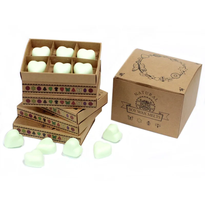 Set Regalo di 6 Cera Mele – Menta e Mento