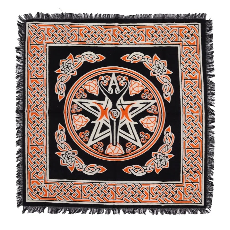 Esoteric Fringed Altar Cloth - Earth Mother — foto 1