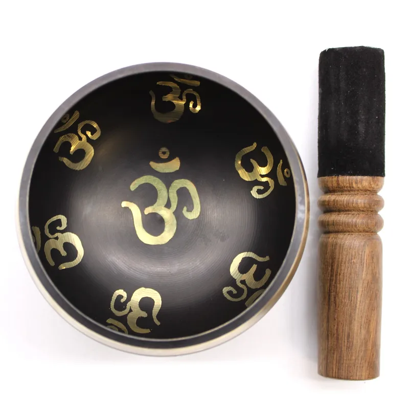 Yoga Om Singing Bowl Set — foto 6