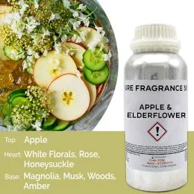Apple & Elderflower Puro Profumo Olio 500ml — foto 3
