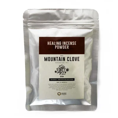 Healing Incenso Powder - Mountain Clove 50gm