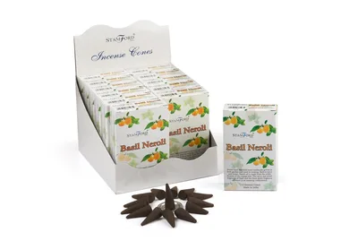 Basil & Neroli Incenso Cones
