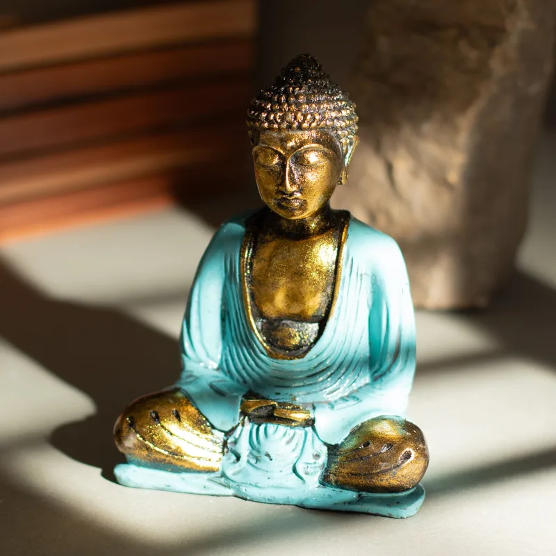 Teal & Oro Buddha Medium — foto 2