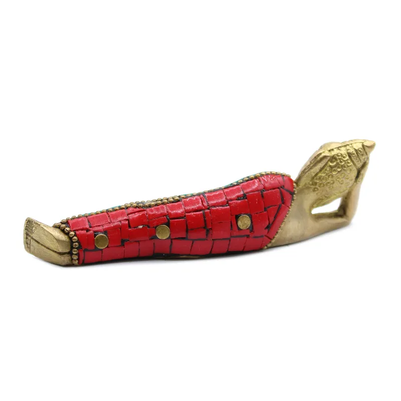 Brass Buddha Figure Lying Down 10cm — foto 2