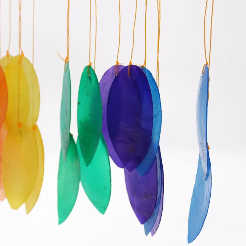 Rainbow Large Leaf Chime — foto 1