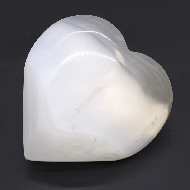 Selenite Heart 10 cm — foto 1