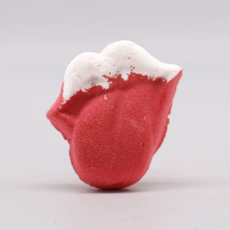Lips Bathbomb 60g - Raspberry & Pomegranate — foto 1