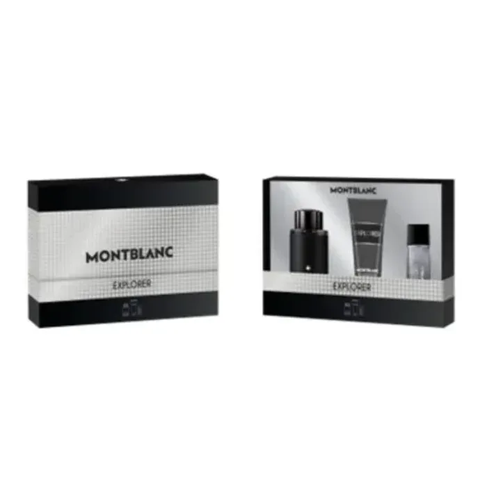 Montblanc Explorer Eau De Parfum Spray 100ml Set 3 Parti
