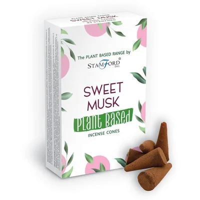 Plant Based Incenso Cones Dolce Muschio — foto 1