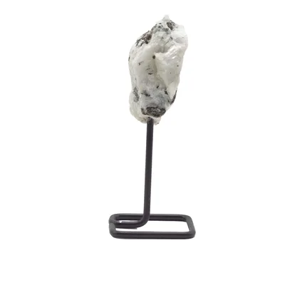 Mineral Specimen on Metal Stand - Rainbow Moonstone — foto 3