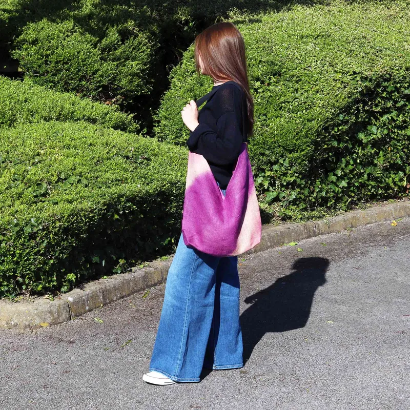 Soft Blend Shoulder Tote Antique Fuchsia — foto 1