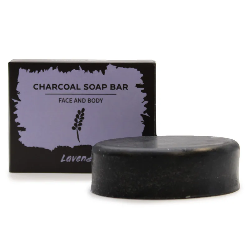 Charcoal Sapone 85g - Lavanda — foto 2
