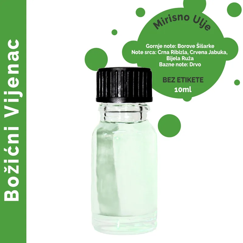 Christmas Garland Profumo Olio 10ml Bianco Label — foto 4