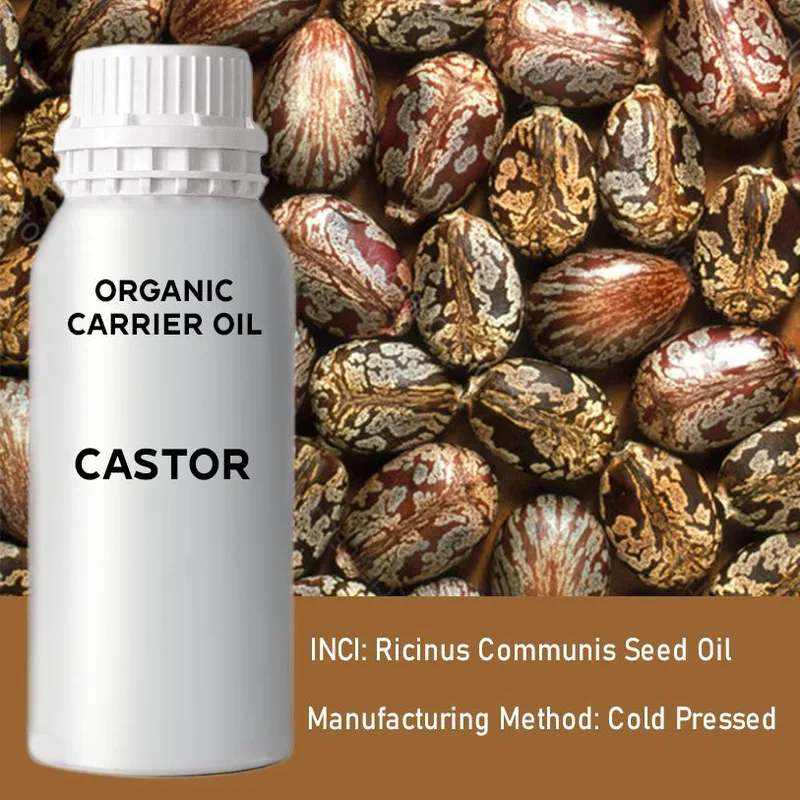 Organic Castor Olio 1 Litre — foto 1
