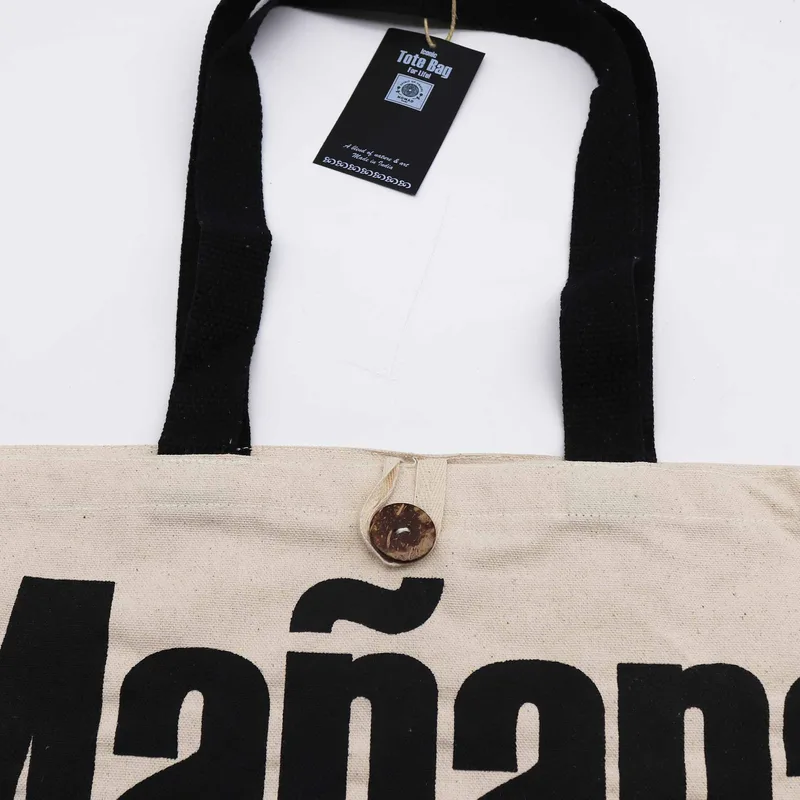 Nomad Sari Iconic Classic Tote Bag - Mañana Mañana - Naturale 10oz — foto 1