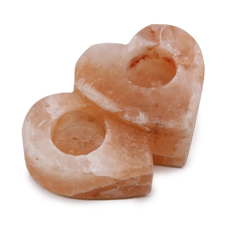 Double Heart Salt Candela Porta 1Kg