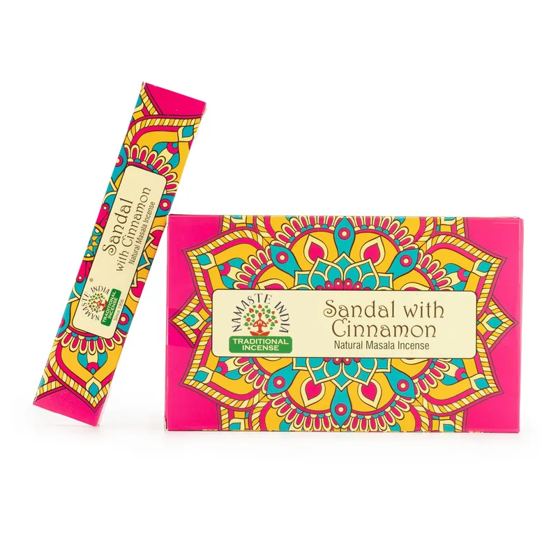Incenso Mandala Masala Namasté – Sandalo con Cannella — foto 2