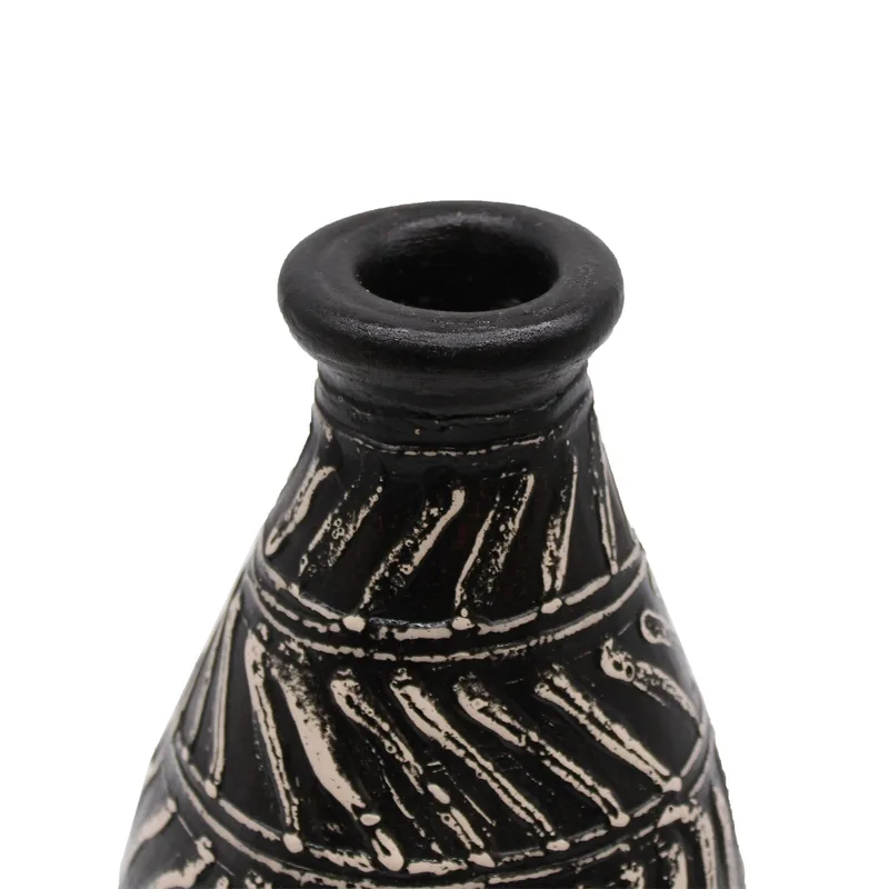 Greek Taper Vase Chocolate — foto 2