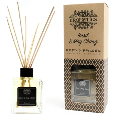 200ml Basil & Maychang Essenziale Olio Reed Diffusore — foto 5