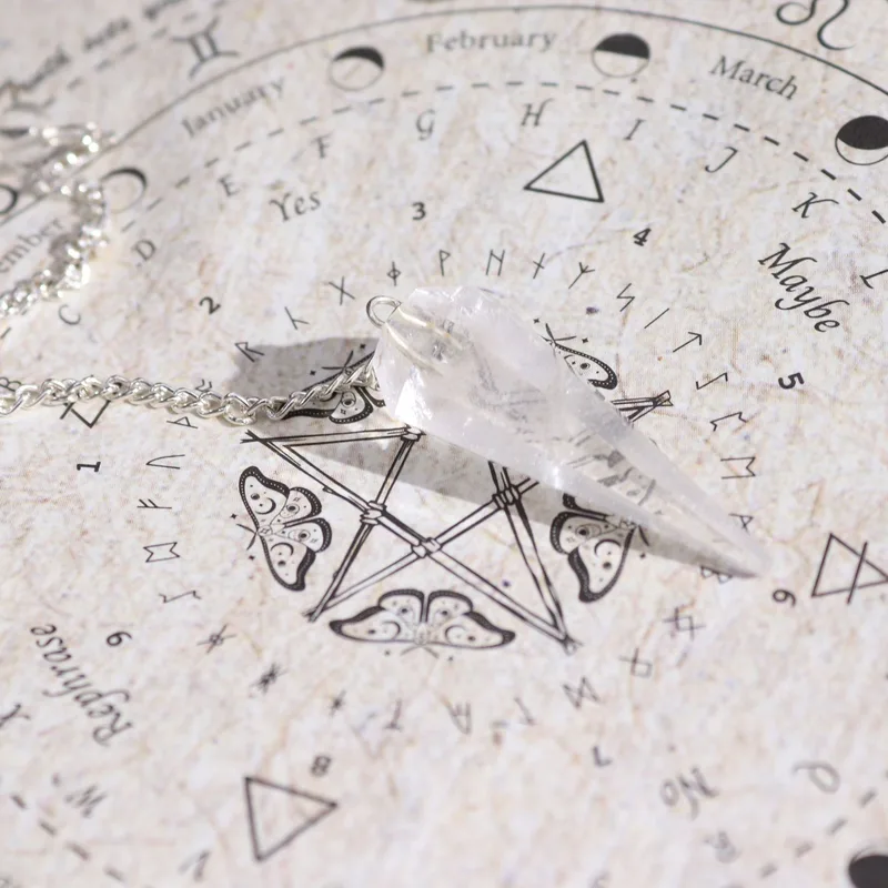 Ancient Witch Spell Incenso - Cleansing - Rock Crystal Pendulum — foto 2