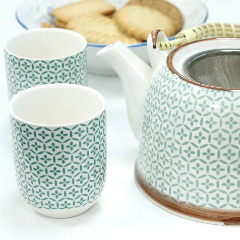 Herbal Teapot Set Verde Mosaic — foto 4