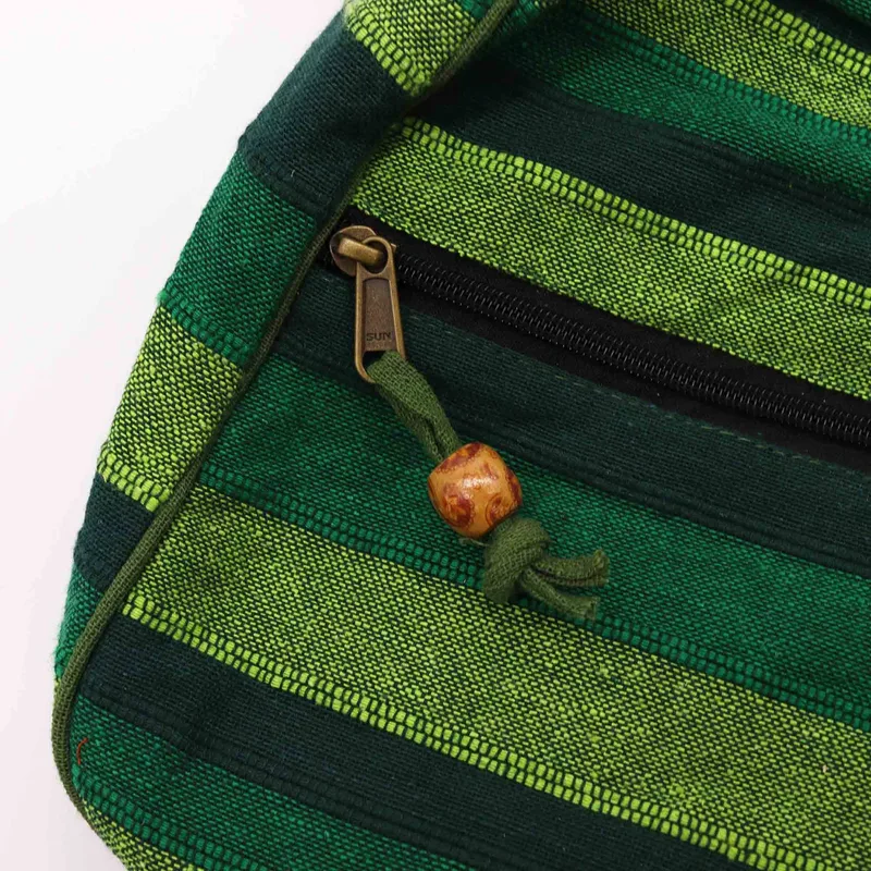 Lrg Nepal Sling Bag (Adjustable Strap) - Forest Verde — foto 1