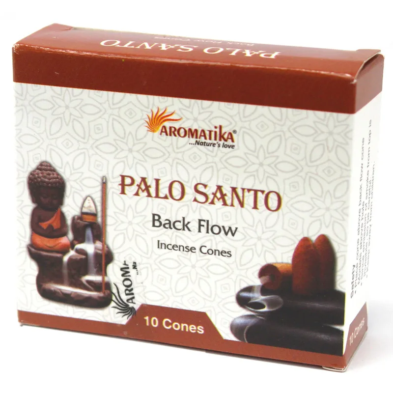 Aromatica Backflow Incenso Cones - Palo Santo
