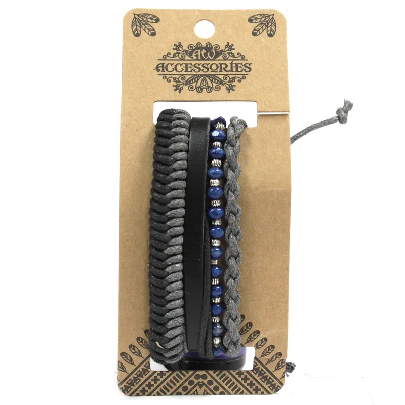 Mens Bracelet Sets - Nero & Macho (asst) — foto 1