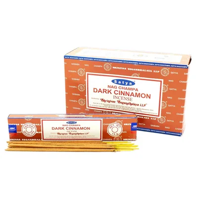Satya Incenso Sticks 15g - Dark Cinammon — foto 2