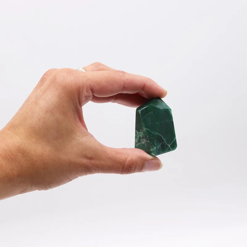 Gemstone Points approx 6cm Indian Jade — foto 1