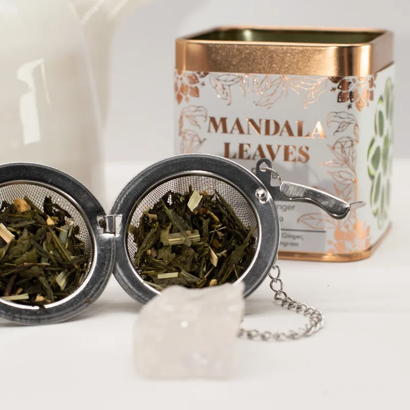 50g Tè Verde Classico Ecologico alla Menta e Limone e Zenzero — foto 4