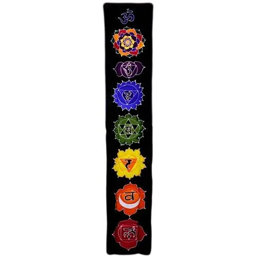 Chakra Drop Banner Midnight 183x35cm