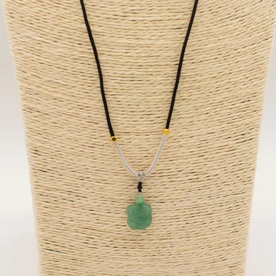 Collana con ciondolo Gemma - Tartaruga Giada — foto 1