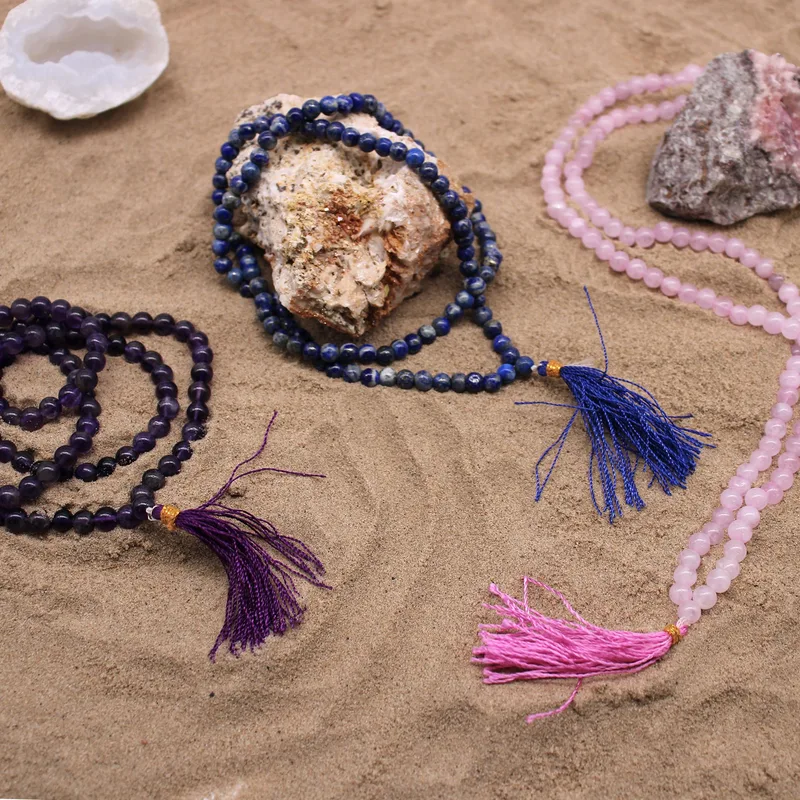 108 Bead Mala Lapis — foto 1