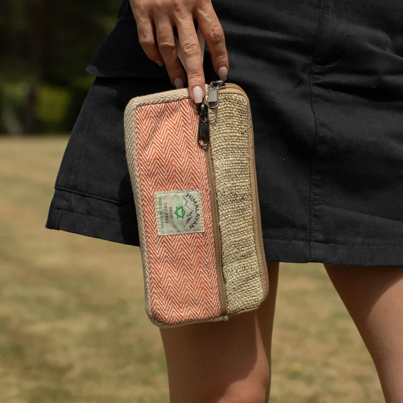 Hemp Phone/Tobacoo/Anything Zip Pouch (assorted) — foto 5