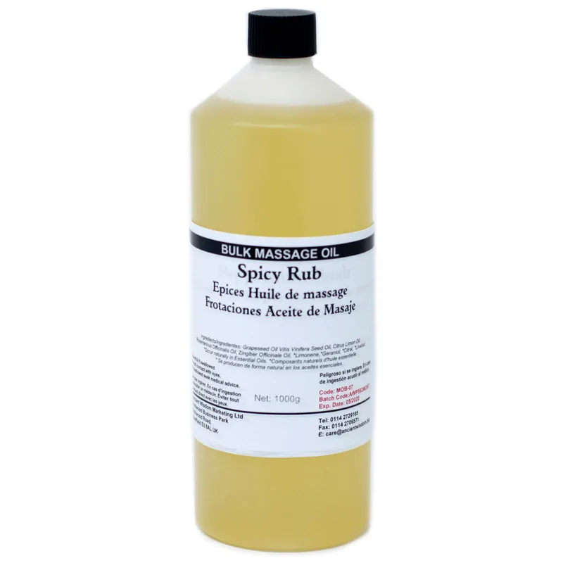 Spicy Rub 1Kg Massage Olio