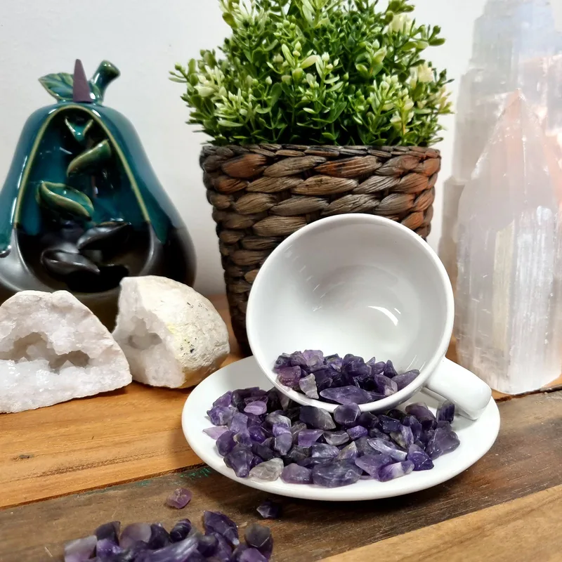 Rosa Quartz Gemstone Chips Bulk 1KG — foto 3