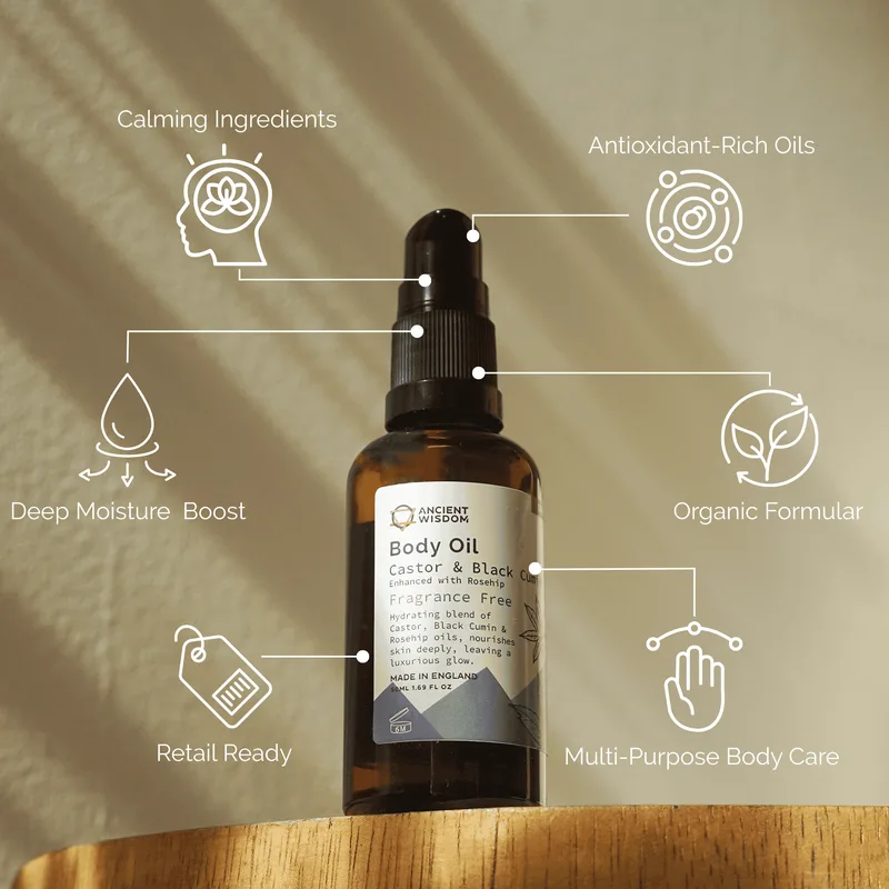 Organic Corpo Olio 50ml - Rosehip (Unfragranced) — foto 2