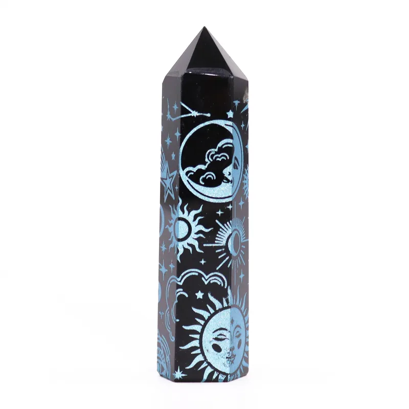 Nero Obsidian Points Mystic Story Sky Blu — foto 5