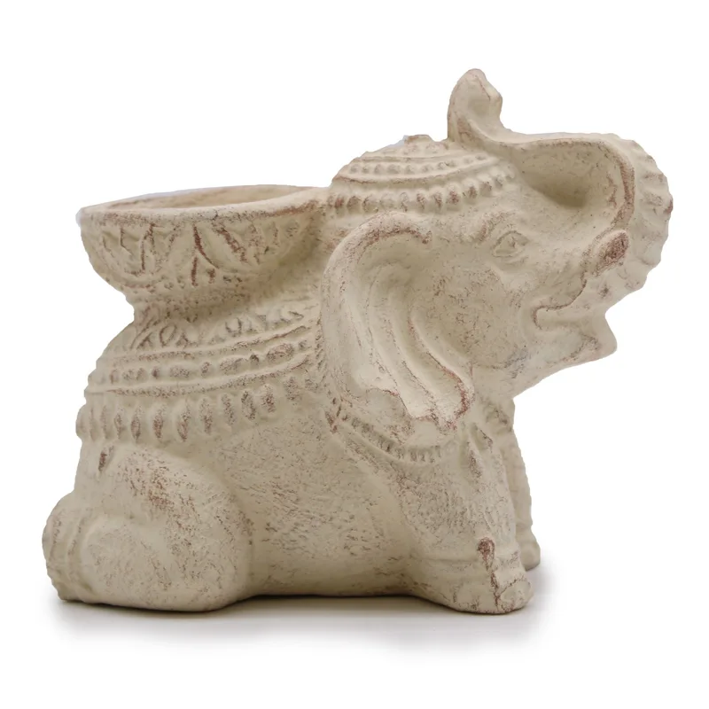 Elephant Incenso & Candela Porta Crema