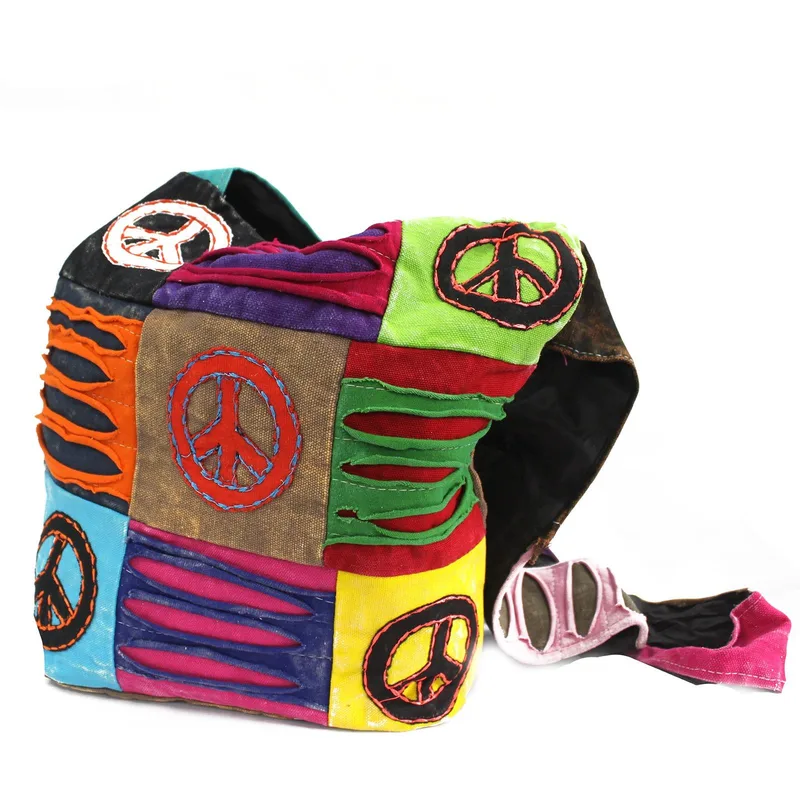 Ethnic Sling Bag Teal / Om