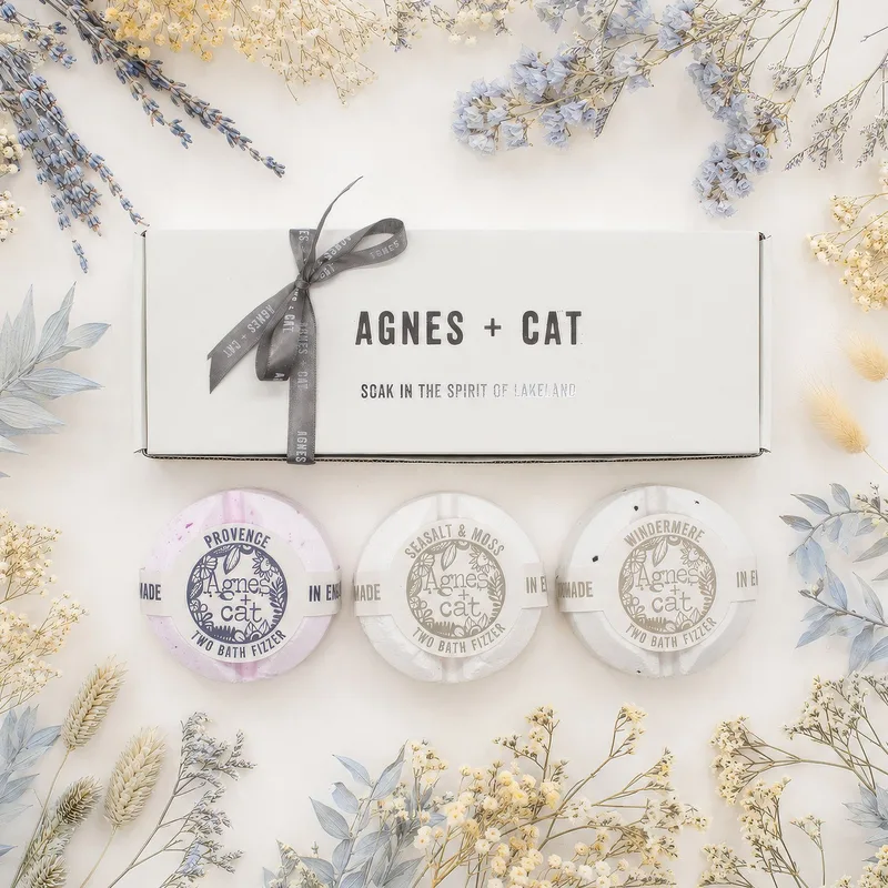 Agnes + Cat Signature Profumo Bagno Fizzer Gift Set