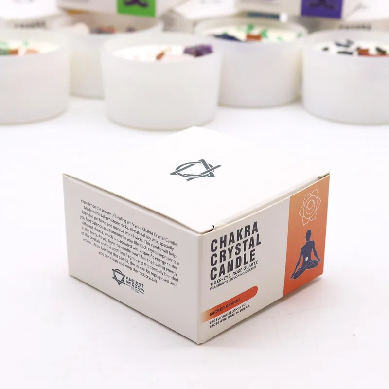 Chakra Crystal Candele - Sacred Chakra — foto 6