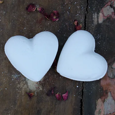Love Heart Bagno Bomba 70g - Coconut — foto 1