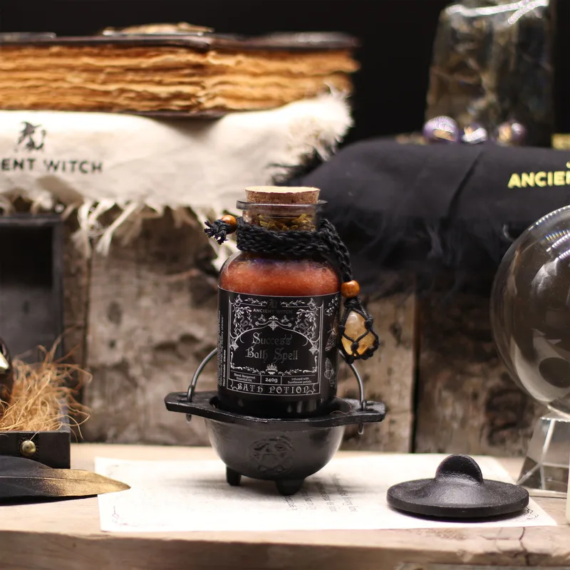Ancient Witch Bagno Spell Potion & Citrine Crystal Amulet Success — foto 5