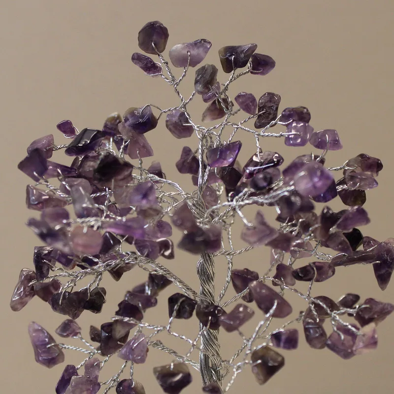Gemstone Albero with Organite Base 160 Stone Amethyst — foto 2