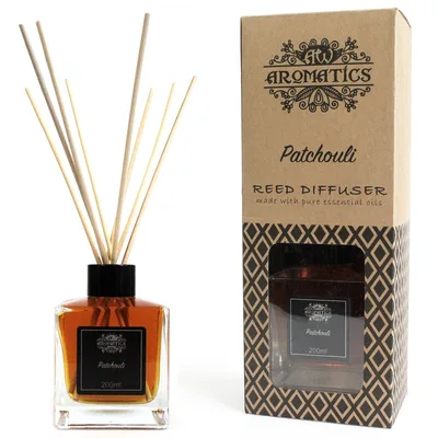 200ml Patchouli Essenziale Olio Reed Diffusore — foto 5