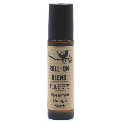 10ml Roll On Essenziale Olio Blend - HAPPY
