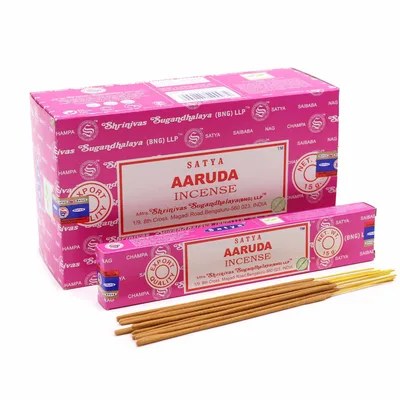 Satya Incenso 15gm - Aaruda — foto 1