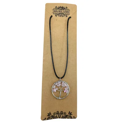 Pendente Albero della Vita - Quarzo Rosa — foto 1